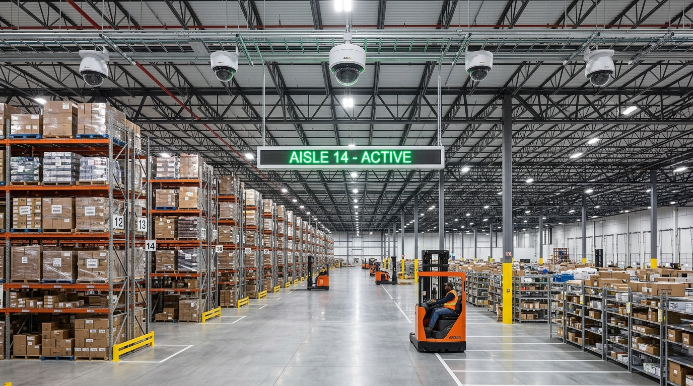 Automated Logistics & Fulfillment Hub Monitoring